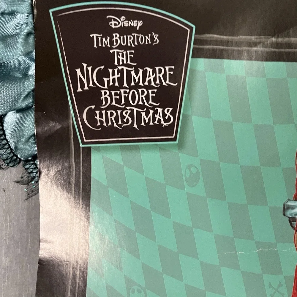 The Nightmare Before Christmas Sally Deluxe Child Costume Dress Sz 7-8 NWT